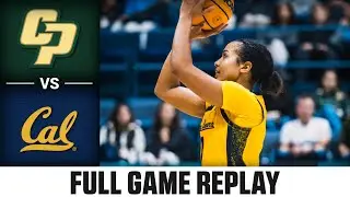 Cal Poly vs. Cal Full Game Replay | 2025-26 ACC Women's Basketball