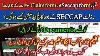 SECCAP FORM 2021 & CLAIM FORM 2021 ANSWERS - how apply seccap claim form 2021 - Claim Form seccap