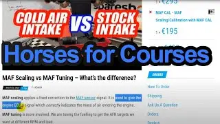 CAI MAF Tuning vs MAF Scaling - What's the difference?