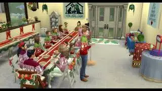 COUPLE GIFT GIVING AT CHRISTMAS SIMS 4