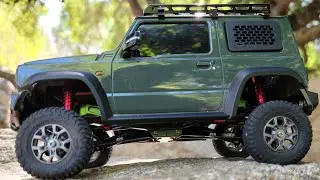 Kyosho Mini Z 4x4 Jimmy testing aluminum shock mounts RC