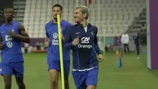 Defending champions France get ready for historic clash with Morocco. | Qatar 2022 World Cup