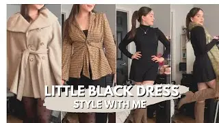 style a vintage 90's victoria secret slip dress with me: winter outfit inspo!!