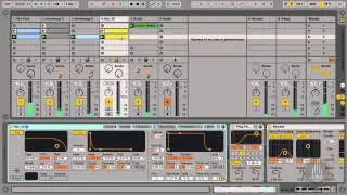 Ableton Live - Minimoog Dubtechno Chords