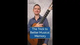 The Trick to Memorize Guitar Tunes - Use this for faster memory #shorts