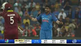 India v West Indies 3rd ODI 2018 Highlights | Kohli's 107 in Vain! Windies Win by 43 Runs