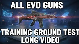 All Evo Guns Full Test | Training Ground Gameplay | Free Fire Video