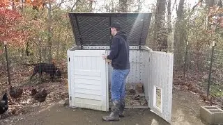 CLEANING OUT THE COOP!