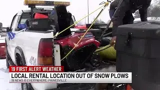 Snow shovels, salt and snow blowers in high demand