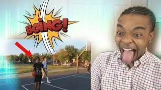 DROPPED EM OFF!! Flight Reacts To Nerd Plays Basketball In The HOOD!