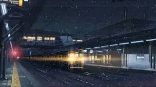 train in rain study music || sleep thunderstorm #traininrain