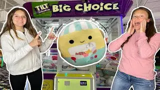 SQUISHMALLOW CLAW MACHINE CHALLENGE | 😳 **INTENSE**