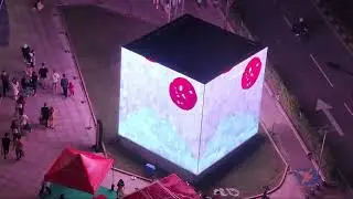 Lot 10 Giant Cube Digital Outdoor Advertising Malaysia Top Recommended Digital Billboard Advertising