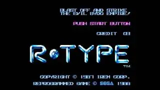 R-Type (Master System PSG) - BGM 03: Boss Theme