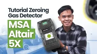 TUTORIAL ZEROING GAS DETECTOR | MSA ALTAIR 5X