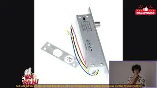 2251832807238399 fail safe fail secure Electric Bolt Drop Door Lock Low Temperature Tim