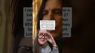 What Luna Lovegood Taught Severus Snape #harrypotter #severussnape #slytherin #ravenclaw