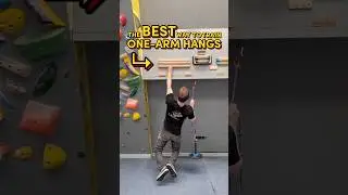Secret trick for one-arm hangs! Do you know it? #climbingtraining #bouldering #gripstrength