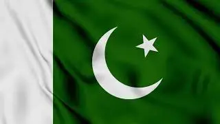 Pakistan Flag Waving ｜ HD ｜ FREE