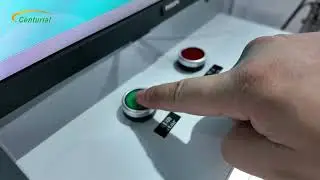 Laser marking printing machine for medical catheter