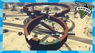 GTA 5 Custom Race - Infinity wallride (Grand Theft Auto 5 Race Link)