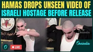 LIVE: HAMAS Releases UNSEEN Footage of Israeli Hostages Rom Being Prepared for Historic Exchange