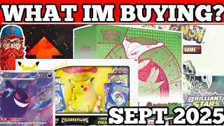 POKEMON INVESTING SEPTEMBER 2025! Products & Cards IM Investing into This Month!