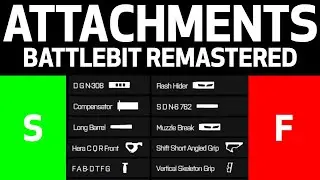 Not A Tier List of Attachments In BattleBit Remastered