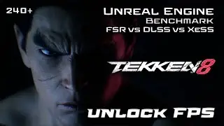Tekken 8 - Unreal Engine 5 Benchmark + FPS unlock + RTX 4070 Super undervolting