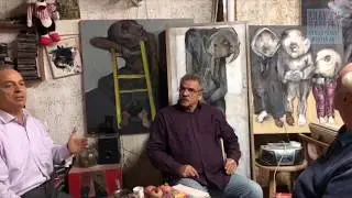 Syrian Artists - Bassem Dahdouh from his Studio