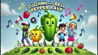 Zucchini and Bell Pepper Rave: A Veggie Dance Party!