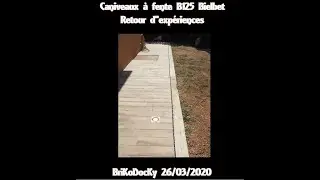 Caniveaux &agrave; fentes Bielbet B125 : retour d'exp&eacute;riences