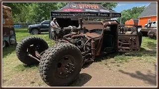 Rat Rod at Back to the 50's -  Wrenching for the Future