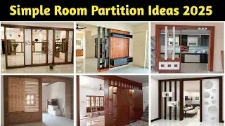 Simple Room Partition Ideas 2025 || Hall Partition Designs || Wooden Wall Partition