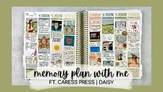 MEMORY PLAN WITH ME | memory keeping the first week of may! | tattooed teacher plans