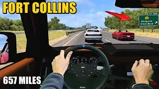 ATS Road Trip - Kansas city to Fort Collins | American Truck Simulator