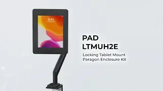 Security Clamp Mount w/ Universal Holder & Full Cable Management (PAD-LTMUH2E)
