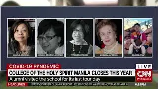 CNN PHILIPPINES, Catholic School&rsquo; College of the Holy Spirit Manila closes this year, News Night