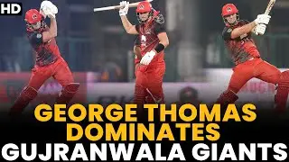 George Thomas Dominates Gujranwala Giants | Gujranwala Giants vs Mardan Warriors | Match 1 | MV2L