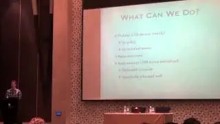 HPW2013 - Protecting Ourselves From USB Threats - Sebastian Popleau