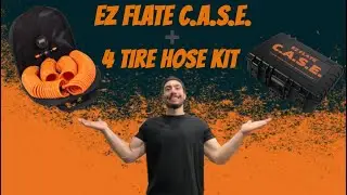 EZ Flate C.A.S.E. System and 4 tire air hose kit review and testing on 40&rdquo; Baja Boss tires