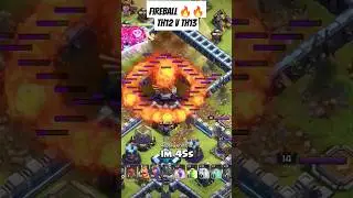 Op fireball 🔥🔥🔥🔥 TH12 v TH13 #clashofclans #coc #gaming #vhp #fireball #youtube