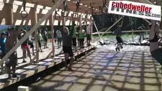 Tough Mudder Hangin' Tough Obstacle - Epic Ring Fail from Cube Dweller Fitness