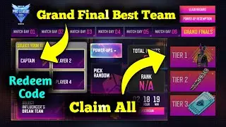 FFPL Grand Final Best Team | FFPL Grand Final Best Team For Dream Team Event | Free Fire Dream Team
