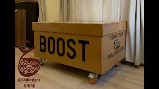 Yeezy giant shoe box