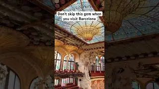 Palau de la M&uacute;sica Catalana  #barcelonatravel #spaintrip #spaintravel #lovespain #discoverbarcelona