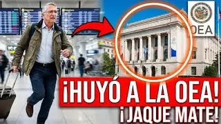 &iexcl;JAQUE MATE! Tras duro golpe NO AGUANTO la PRESION Salinas se va a la OEA CORRE a pedir ayuda a EEUU