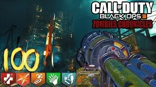 🏆'Ascension' ROUND 100 FULL GAMEPLAY STRATEGY GUIDE🏆 (Rounds 85-100) - Black Ops 3 Zombies DLC 5