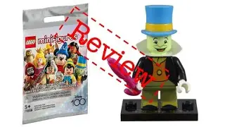 LEGO Jiminy Cricket Minifigure 71038-3 Disney CMF Series 3 / Disney 100 Review