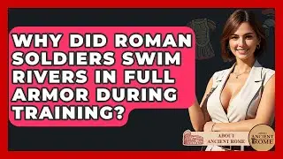Why Did Roman Soldiers Swim Rivers In Full Armor During Training? - All About Rome